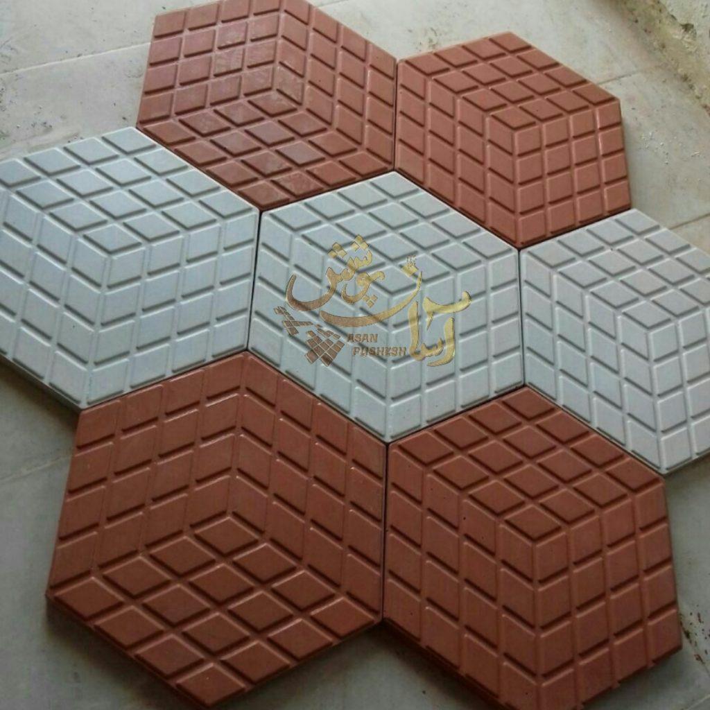 موزاییک پلیمری طرح سه بعدی