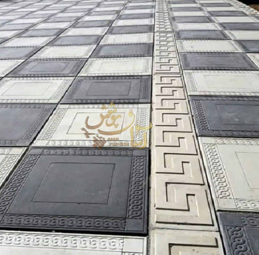 موزاییک پلیمری طرح طنابی