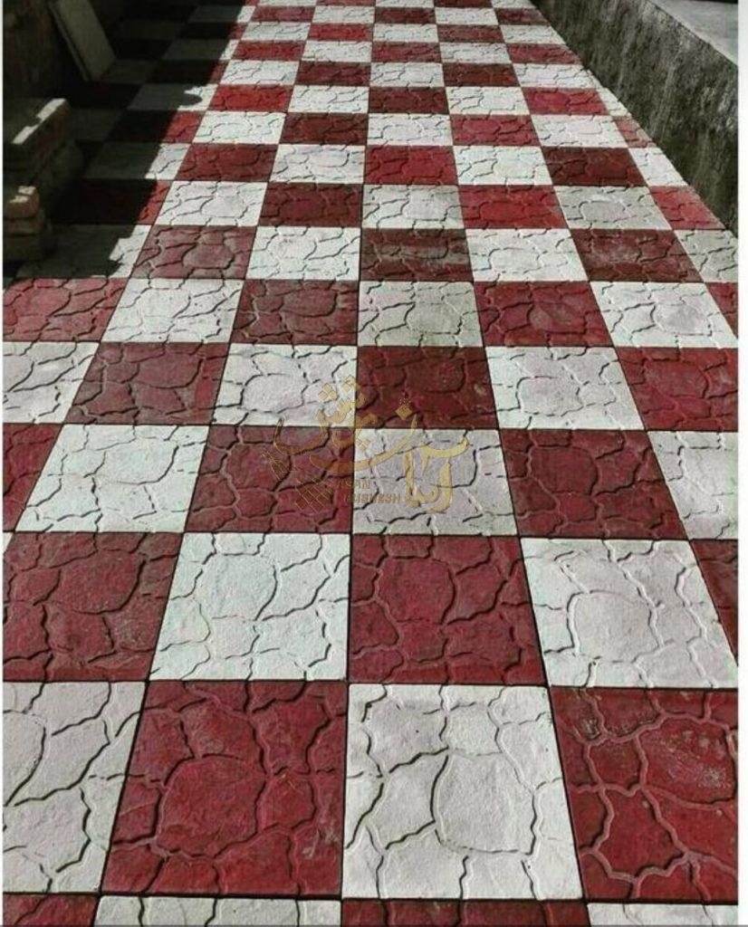 موزاییک پلیمری طرح کویر