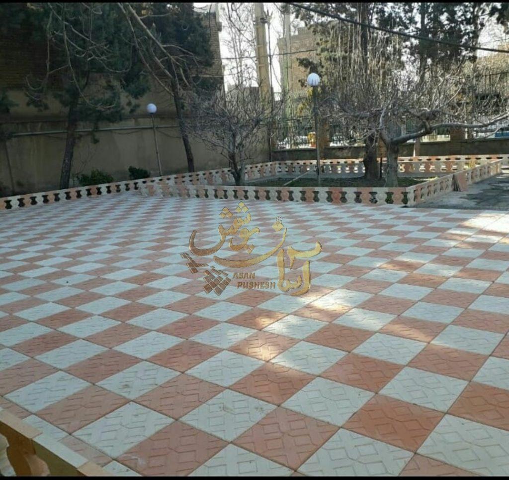 موزاییک پلیمری طرح یاسمن