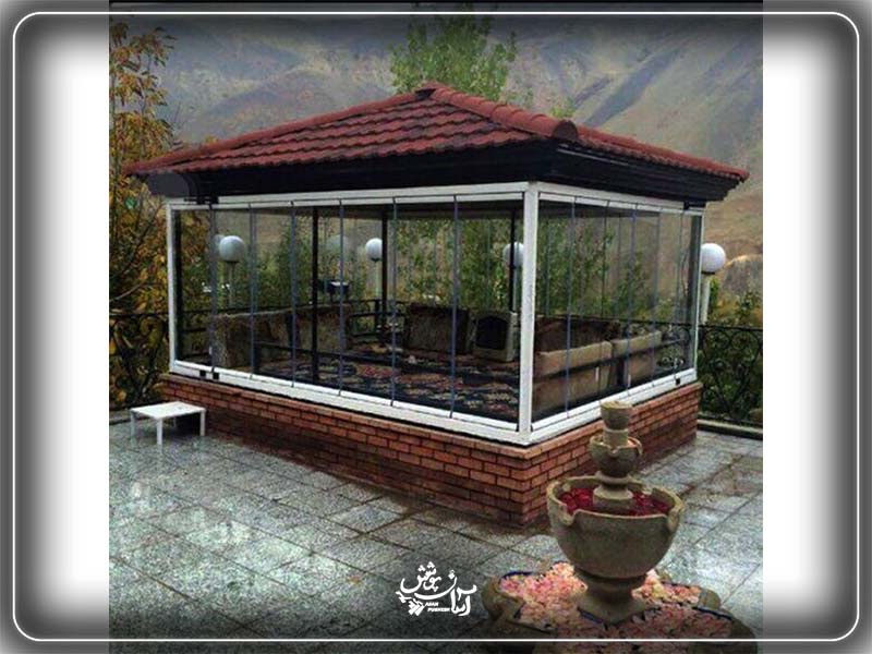 موزاییک برای پشت بام و کتار آلاچیق
